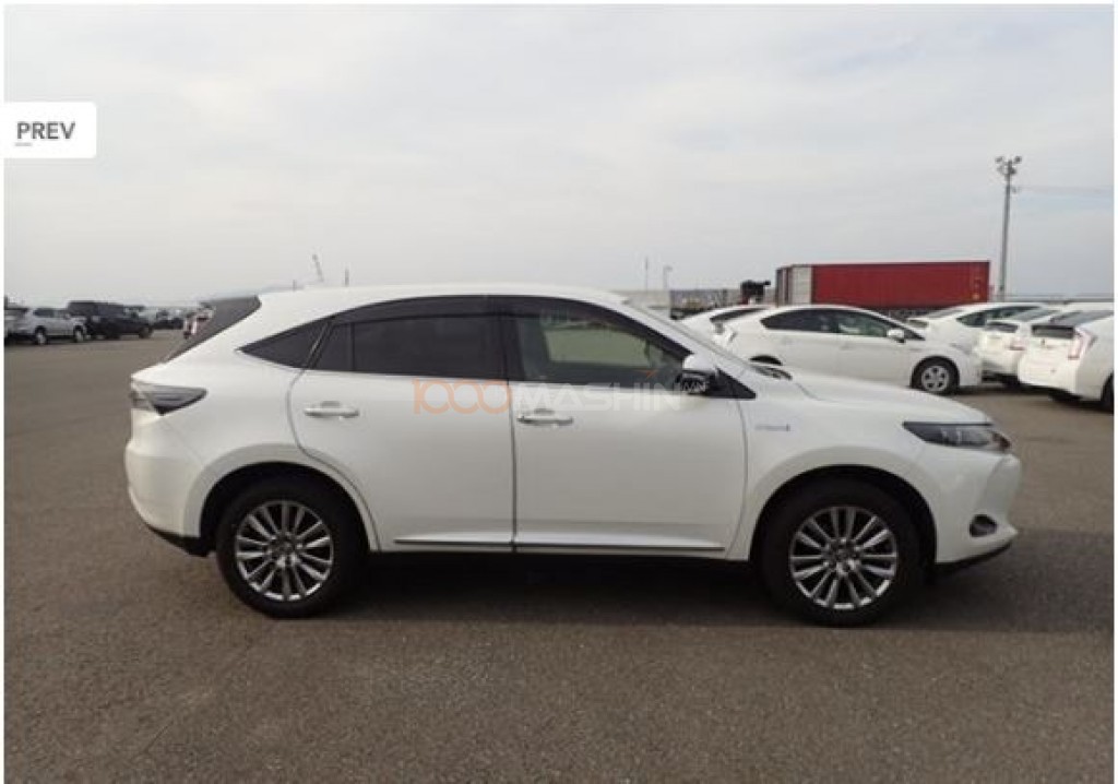 Toyota harrier hybrid 2015